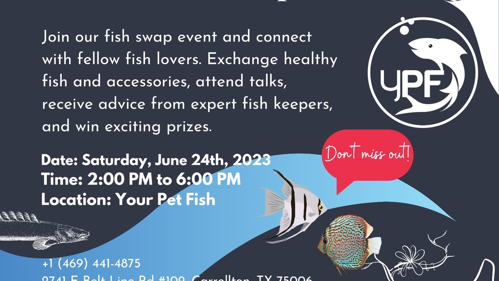 Your Pet Fish Swap Event!