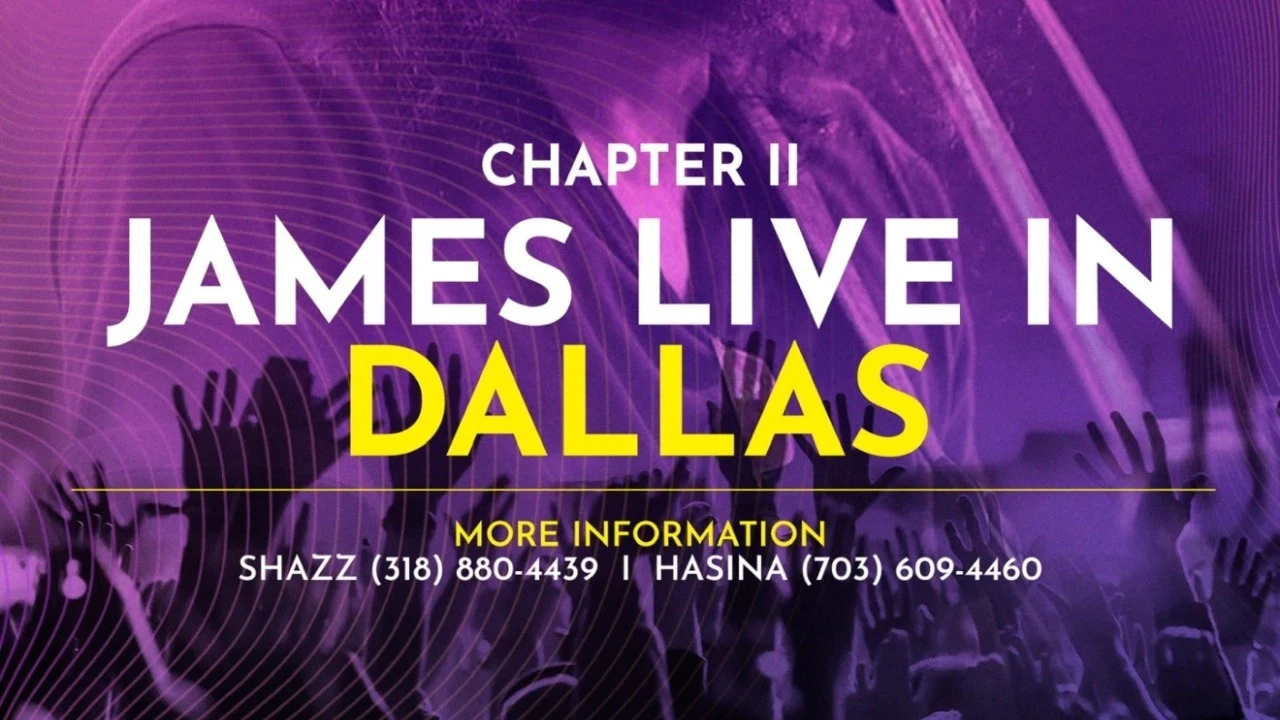 JAMES LIVE IN DALLAS