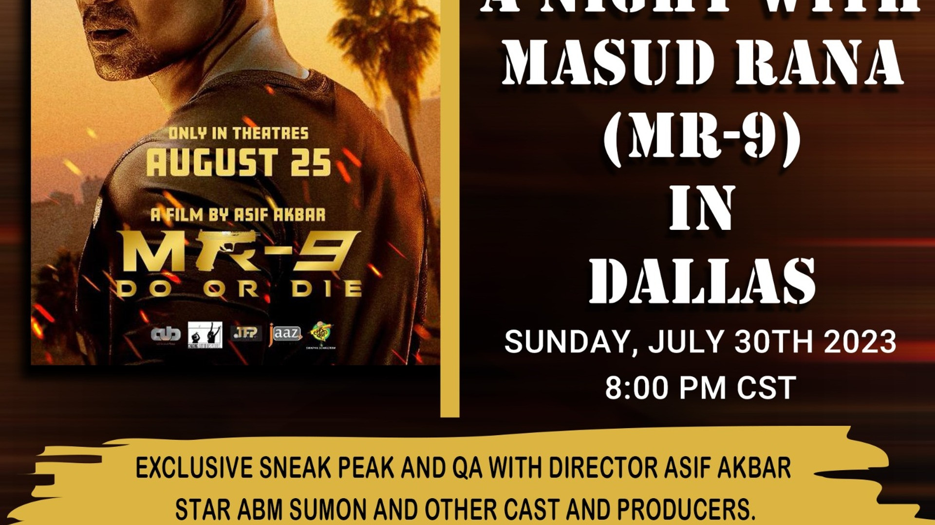 A NIGHT WITH MASUD RANA (MR-9) IN DALLAS